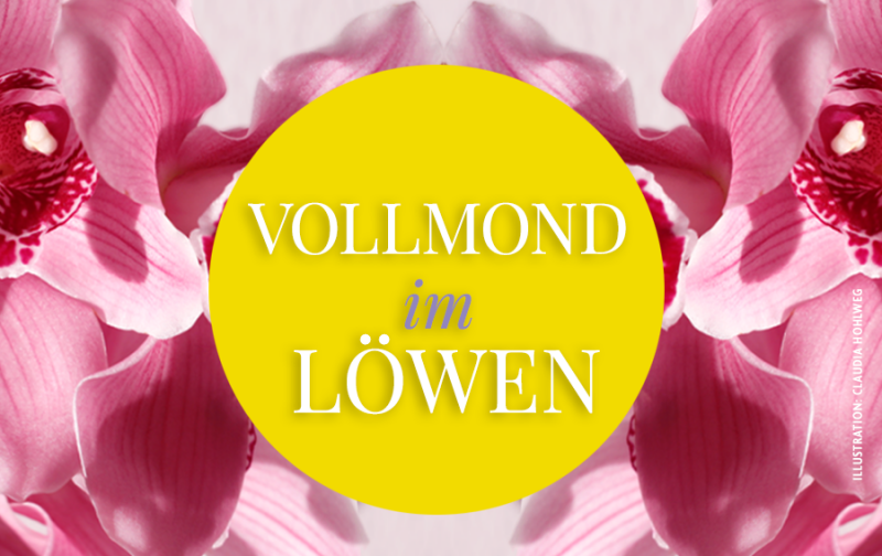 Vollmond Im Lowen Zeig Dich Blumoon Astrologie