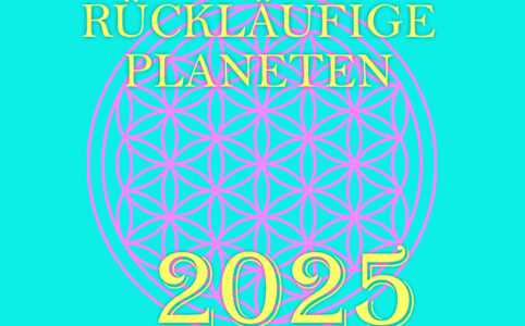 Rückläufige Planeten 2025, Artwork und © Claudia Hohlweg für BLUMOON